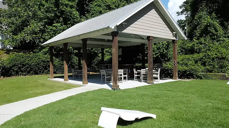 Outdoor pavilion