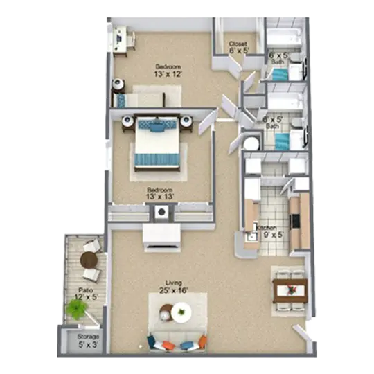 Bimini Floor Plan