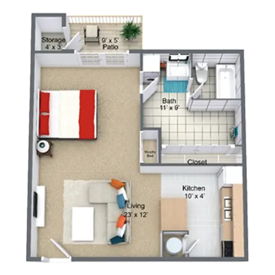 Aruba Floor Plan