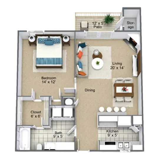 Bermuda Floor Plan