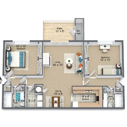 Cayman Floor Plan