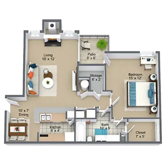 Cozumel Floor Plan